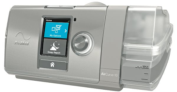 ResMed AirCurve 10 VAuto (With HumidAir Humidifier) Bi-level Auto Machine