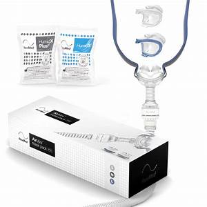 ResMed AirMini™ Mask Setup Pack with AirFit™ P10 Nasal Pillow CPAP Mask